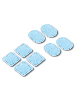 Électrodes en gel avec...